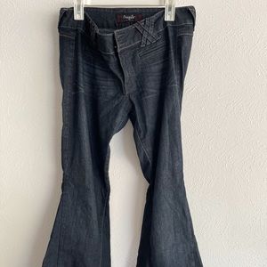 Bell bottom jeans